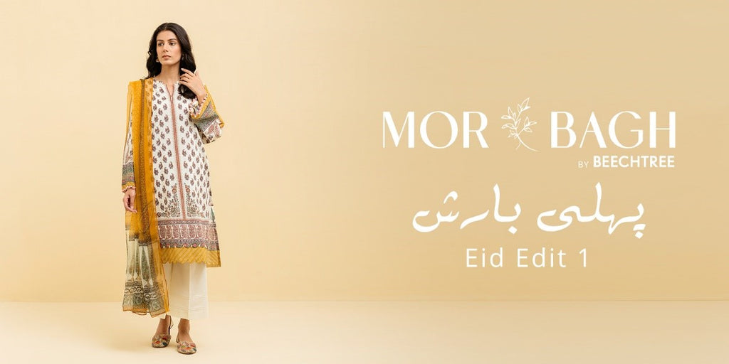 Mor Bagh Unstitched Eid Edit I – ‘Pehli Baarish’ – A Blend of Heart-Warming Prints and Festive Color Palettes