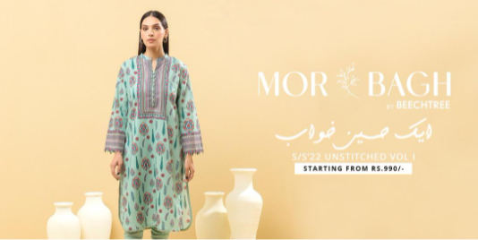 What to wear this week from Mor Bagh’s Spring/Summer 2022 Unstitched Vol. 1