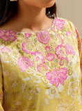 3 PIECE EMBROIDERED LAWN SUIT - LIME DECOR BT-MORBAGH SU_24   