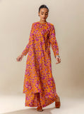2 PIECE PRINTED SUIT-SUNSET CANDY BT-MORBAGH SU_24   