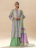 2 PIECE PRINTED LAWN SUIT-EVERGREEN AURA MORBAGH SU_24   