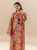 2 PIECE PRINTED LAWN SUIT-CHARMING RUSH MORBAGH SU_24   