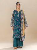 3 PIECE PRINTED LAWN SUIT-SERENITY GREENS MORBAGH SU_24   