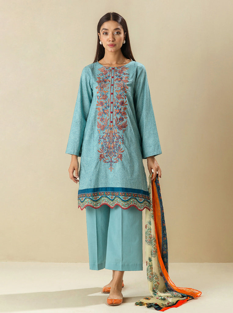 Deeply Blue-Embroidered-2P-Lawn