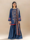 2 PIECE EMBROIDERED LAWN SUIT-METALIC SHIMMERS MORBAGH SU_24   