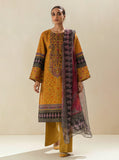 3 PIECE-EMBROIDERED LAWN SUIT-HONEY SUCKLE MORBAGH SU_24   