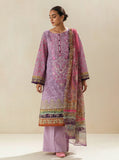 3 PIECE EMBROIDERED LAWN SUIT-LAVENDULA LOOP MORBAGH SU_24   