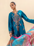 3 PIECE EMBROIDERED LAWN SUIT-OCEAN DEPTHS MORBAGH SU_24   